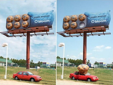 Billboard - Jumbo Muffins.
